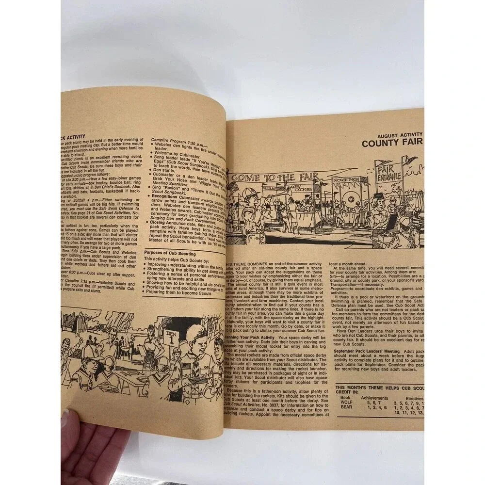 VINTAGE 1973 74 Cub Scout Program Helps Boy Scout Of America Scouting BSA